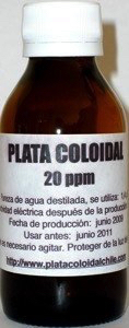 Frasco Plata Coloidal